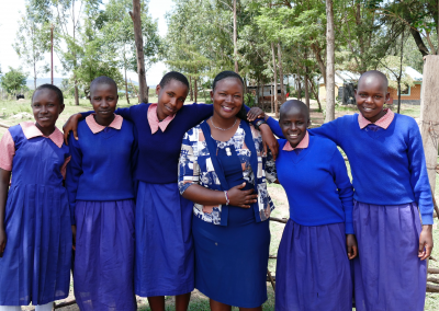 Damaris Empowers Female Students, Kenya