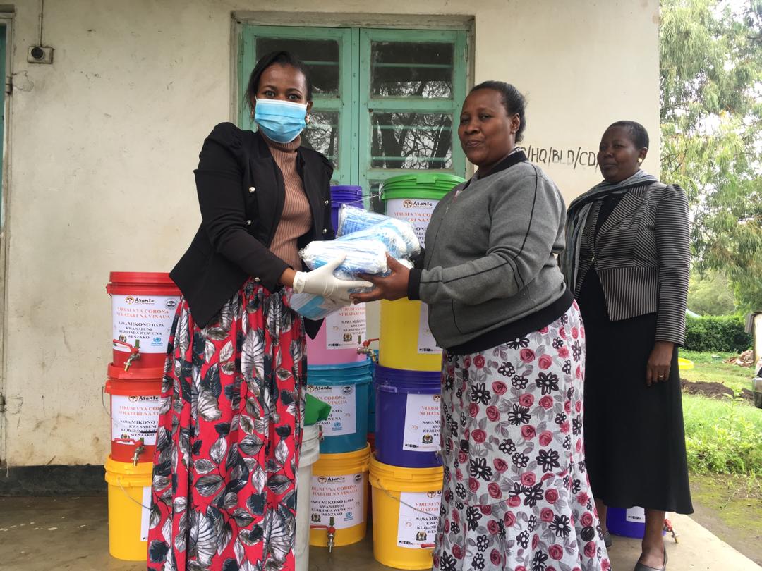 Asante Africa Youth Distributing Family Essentials Package