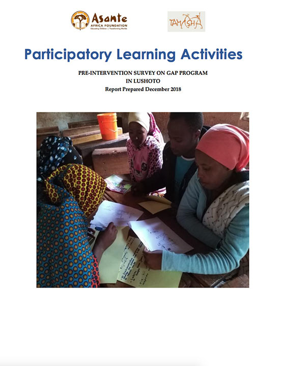 Participatory Learning Activities