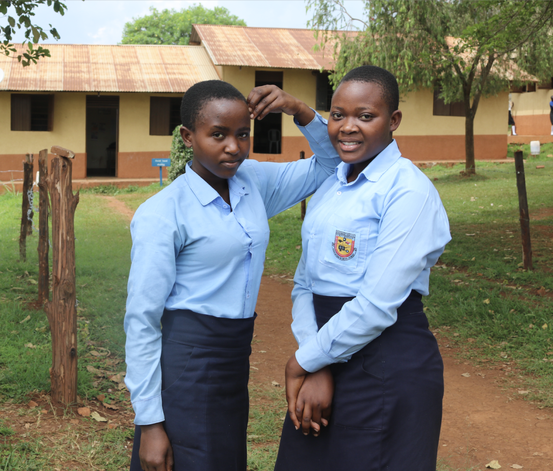 They are the only girls at their school to transition to Advanced Level