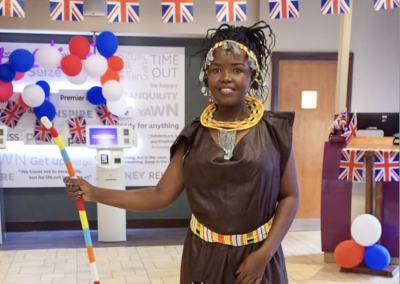 Susan, International Award Winner, Attends The Coronation
