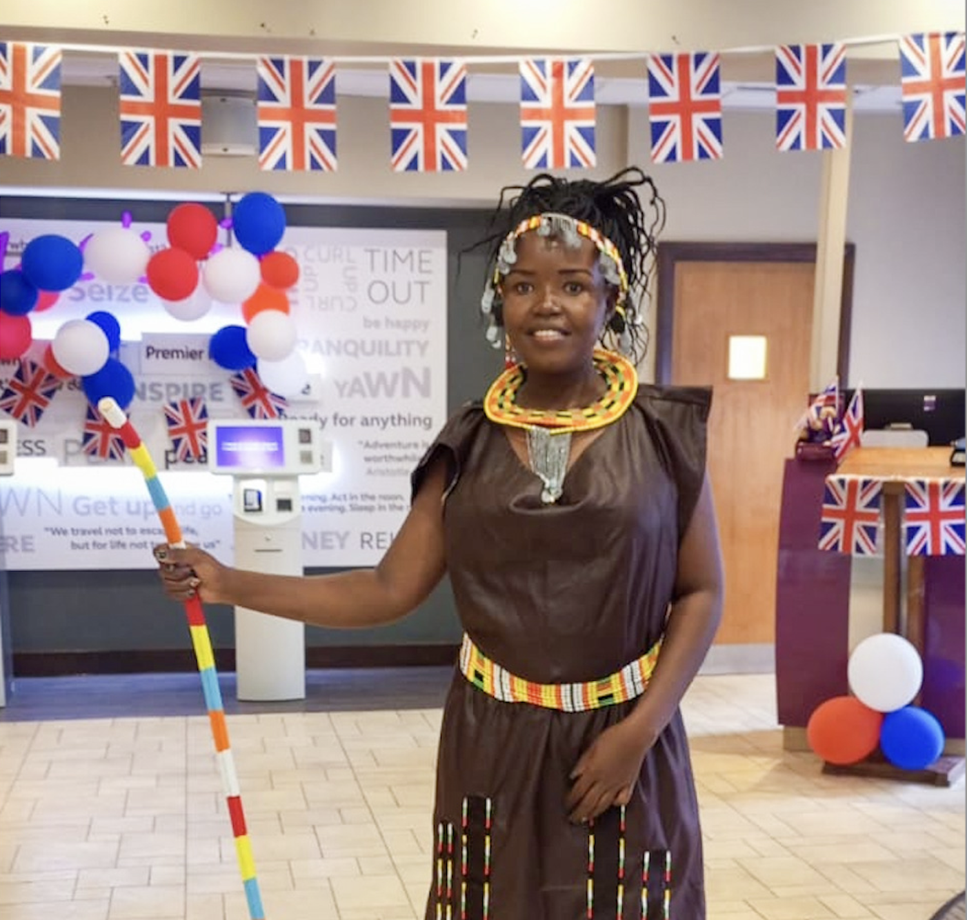 Susan, International Award Winner, Attends The Coronation